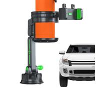 Générique Car Phone Cup Holder Mount, Secure Mobile Mount, Base with Adjustable Feature, Flexible Phone Cradle Stand, Interior Car Accessory with Build, Cellphone Support for Truck and Travel