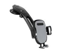 Générique Car Phone Holder, 360 Degree Rotating Dashboard Stand, Downward Bending Cell Phone Holder for Automotive Navigation, Travel, Road Trips, Hands-Free Driving, Universal Smartphone Mount