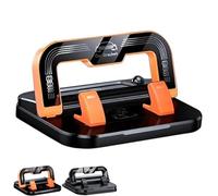 Générique Car Phone Holder 360 Degree Rotation, Strong Suction Mount, Suitable for Car Navigation in - Car Dashboard, Horizontal and Vertical Screen Adjustment Angle (Orange)