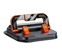 Générique Car Phone Holder 360 Degree Rotation, Suitable for Car Navigation in-Car Dashboard, Horizontal and Vertical Screen Adjustment Angle, Fixed Non-Slip Phone Holder (Orange)