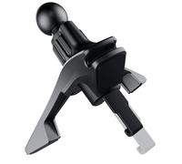 Générique Car Phone Holder - ABS Nylon Glass Fiber 6.48x8.66x7.22cm | Cell Phone Mount Cradle, Hook Type Air Vent Holder | Rotatable Mobile Phones Car Mount for SUV Truck RV Dashboard Use
