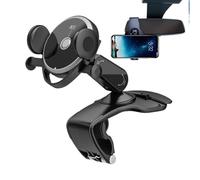 Générique Car Phone Holder, Cell Mount, Foldable Stand, 360° Rotating Design, Hands-Free Function, Perfect for Safe Driving in Cars, Trucks, Road Trips, Or Daily Commutes 5.12x3.94 inches