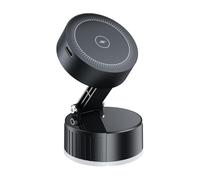 Générique Car Phone Mount, Magnetic Stand Holder, 1.46x2.36 inches Electric Suction Cup Design with 180 Degree Adjustable Arm, Phones Cradle for Mobile, Tablet, Dashboard, Windshield, Desk