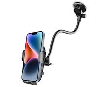 Générique Car Phone Mount - Phone Mount Stand Suction Cup Car Dashboard Windshield | Suction Cup Long Arm Auto Phône Mounting Stand | Thickened Adjustable Cars Phône Holder for Windshield Dashboard