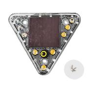 Générique Car Rear Brake Tail Light - PP | Anti-Collision Solar Car Rear Warning Lamp | Easy Installation Automotive Tail Light For Pickup Truck RV Sedan, Solar-Powered Convenience