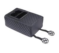 Générique Car Rear Seat Armrest, Automotive Interior Storage Organizer, Universal Central Armrest Box, Foldable Second Row Console Accessory, for SUV Truck Sedan Vehicle Interior Passenger Seat