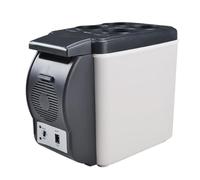 Générique Car Refrigerator, 12V Camping Cooler, 10.03 x 6.7 x 11.8 inches 6L Portable Electric Freezer, Mini Fridge Warmer with Fast Cooling, Ideal for Road Trips, RV Travel, Outdoor Adventures