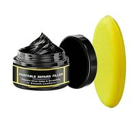 Générique Car Scratch Repair - Auto Interior Cream, 80g Jar with Buffing Sponge, Advanced Polymer Material, Long Lasting Restoration, Protective Gloss Coating for Dashboard, Leather and Pliable