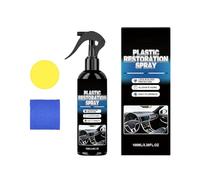 Générique Car Scratch Repair Kit, 100ml Shine Cleaning Spray Paint Restorer &, Auto Scratch Remover Car Care Solution, for Rubber Metal Glass Dashboard Sedan SUV Outdoor Travel Road Trip Use