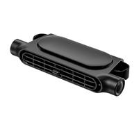 Générique Car Seat Fan | USB Fan for Car | Quiet Portable 3 Speeds Vehicle Blower for Driving Travel RV Truck Daily Commuting Road Trip