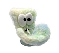 Générique Car Seat - Plush Chair Cushion, Eyes Design Display Holder, Soft Toy Car Seat, Collectible Accessory for Kids, Room Decor, Air Vent, Dashboard, Play Display, 4.33 × 3.15× 4.33in