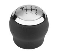 Générique Car Shift Knob 5 6 Speed Automotive Gear Lever Stick Shift Handle Replacement Accessories, Universal for Toyota Corolla, Vios, and Levin (Silver 6 speed)