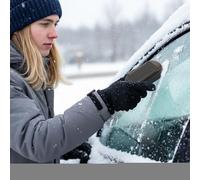 Générique Car Snow Removal Device - 1 inch Solar Ice Defroster | ABS Electromagnetic Deicer - Solar Powered deicing Tool Melts Windshield Ice Fast Helping Winter Driving Use