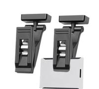 Générique Car Ticket Clip, Magnetic Storage Hooks, 5.91x3.15in Adhesive Organizer Clamp, Two Piece Set, Holder Accessories for Driving License, Registration Papers, Document Purse, Vehicle