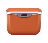 Générique Car Trash Bin, Leakproof Compact Garbage Container With Lid & Storage Pockets, Foldable Automotive Organizer, Car Trash Bin for RV Truck Sedan Pickup SUV Road Travel Long Drives