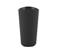 Générique Car Trash Cup, Waterproof Storage Bucket, Portable Waste Container, Interior Automotive Organizer, Cup Holder Bin, Bottle Litter Receptacle, PU Leather Canister, for Center Console Door