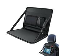 Générique Car Tray Table, Foldable Laptop Desk, Seat Back Organizer, Adjustable Height Material, Compact Storage Design, Ideal for Traveling Professionals and in-Car Reading Or Dining