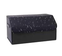 Générique Car Trunk Organizer, PU Leather Folding Storage Box, Magnetic Closure Cargo Organizer For Truck Camping Travel Road Trip Grocery Tool Kit Interior Outdoor Vehicle Storage Use