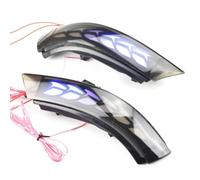 Générique Car turn signals LED clignotant dynamique eau courante lumière pour Cadillac CT4 CT4-V 2020-2022 ATS ATS-V 2013-2019 lumière dynamique(Yellow and Blue)