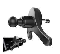 Générique Car Vent Phone Mount - 360 Degree Rotatable Air Vent Phoone Holder with Wider Spring Clamp, Universal Anti Shake Cell Phone Car Mount for Dashboard Compatible with Most Smartphones