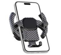 Générique Car Vent Phone Mount, Steering Wheel Design, 4.72x3.35x3.74 inches, Smartphone Holder, for Automobile AC Vents, Secure Dashboard Clip, Android, Pickup, Truck, Sedan, Travel Support Stand