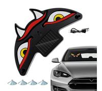 Générique Car Window Light Decor - Dynamic Eye Front Rear Windshield Lamp | Car Window Light Up Sign for Dashboard, Interior, RV, SUV, Tractor, Trailer, Truck