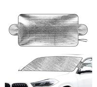 Générique Car Windscreen Sun Shade Car Windshield Foil Sunshade Front Window Cover Snow Ice Frost Sun UV Dust Water Resistant