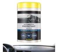 Générique Car Wipes Interior Cleaning, 40 Counts Quick Cleaning Supplies, Car Glass and Wipes for Maintenance, Vehicle, Truck, Tire, Paint, Garage, Home, Roof, Ceiling, and Board Cleanings