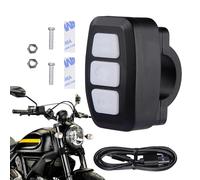 Générique Car Wireless Media Bouton - Contrôleur de téléphone IPX6 étanche | Télécommande sans fil pour vélo, auto, moto, ski, interrupteur d'adaptateur sonore pour la commande audio transparente