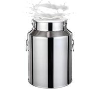 Générique Carafe à Lait en Acier Inoxydable - Boîte à baratte et Seau à vin pour Transport - Idéal pour Usage Domestique et activités de Plein air