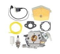 Générique Carburateur de débroussailleuse Kit de carburateur pour Husqvana 50 51 55 61 254 257 261 262, tronçonneuse pour Walbro WT-170, pour étincelle pour Bouchon, Filtre à Carburant
