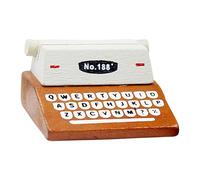 Générique Card Holder Business, Vintage Printer-Style Organizer, Retro Desktop Display Rack, Special Design for Name Cards, Credit Cards, Brochures, Workplace Desk, Reception, Workroom