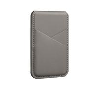Générique Card Holder for Phone Case - Credit Card Holder Cell Phone Wallet | PU Leather Slim Magnetic Women Men Safe Versatile Phone Card Case Ring Magnet Adhesive Holder Secure