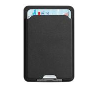 Générique Card Holder - PU, 3.7x2.9x0.2in Phone Wallet Durable and Lightweight | Adhesive Phone Card Holder, Mobile Wallet for Credit Cards, ID, Travel, Daily Use