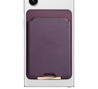 Générique Card Holder - PU, 3.7x2.9x0.2in Phone Wallet Durable and Lightweight | Adhesive Phone Card Holder, Mobile Wallet for Credit Cards, ID, Travel, Daily Use