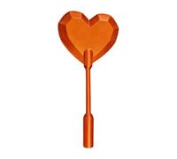 Générique Card Holder Wand, Heart Design 3D Printed Contactless Credit Card Storage Sleeve, Decorative Stick Holder for Men, Kids, Travel, Vehicle, Parking