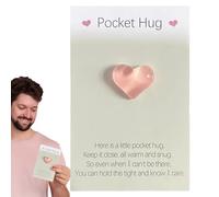 Générique Card - Premium Texture Print, Funny Encouragement Greeting Cards, Portable Long Distance Connection Token, Warming Positivity Accessory Case, Cheer Up Gift | for Family Teens