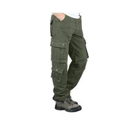 Générique Cargo Homme Large Mode Pantalon Peintre Training Bas de Survetement Grande Taille Multipoches Vetement de Randonnée Impermeable Pantalon Treillis Homme Vert M