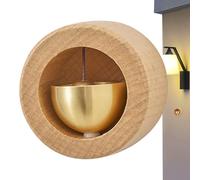 Générique Carillon Magnétique,Carillon Porte en Bois à Aimant | Installation Facile sans Percage pour Maison Café Bureau et Pièces
