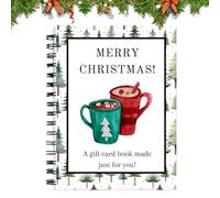 Générique Carnet de Cartes de Noël | Carnet de Vœux de Noël à | Idées Cadeaux pour Fêtes d'Hiver,pour Femme Homme Famille Collègues