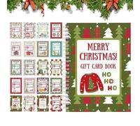 Générique Carnet De Cartes De Vœux De Noël,Carnet De Cartes Cadeaux Pour Noël | Album à de Vœux pour Famille Femmes Ados Filles Garçons Amis Jeunes Fils Fille - Cadeau pour Fils Filles Adolescents