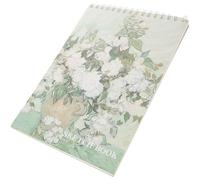 Générique Carnet de Croquis A4 à Spirale, Couverture Rigide en Carton, 80 Pages Blanches pour Dessin et Peinture, Carnet de Dessin Portable pour École, Maison et Présent Créatif