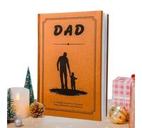 Générique Carnet De Mémoire - 8 Inch Memory Journal - Album De Scrapbooking| Paper Gift Notebook - Journal Album Souvenir Pour Hommes Pères Grands-Pères Maris Fête Anniversaire Noël