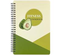 Générique Carnet de Planification A5 pour Programme de Remise, Bloc-notes Spirale 1 Pièce, Agenda Fitness pour Hommes et Femmes, Journal de Suivi Musculation et Couleur Couleur Aléatoire