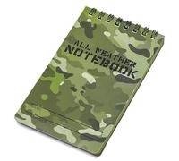 Générique Carnet De Poche Imperméable,13 x 7,5 cm À Et Couverture Rigide Pour Journal Quotidien - Carnet De Terrain Imperméable,pour École Travail Étudiants Voyage Rédaction Affaires Extérieur
