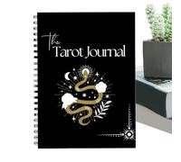 Générique Carnet de Tarot | Livre de Tirages de Tarot Portable,Cahier d'Apprentissage Divinatoire pour Méditation, Exploration des Rêves, Voyages et Réflexions Quotidiennes
