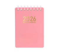 Générique Carnet Printemps 2026 - Format Poche A7 Calendrier Souple, Agenda 2026 avec Couverture Rigide Élégante | Cahier Dates pour Recherche Université Droit Bureau Accessoires | 11,1x7,6x0,9cm