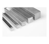 Générique - Carré inox 304L - Profil plein acier inoxydable - 1 m - 6mm à 30mm