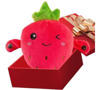 Générique Carrot Plush | Cuddle Educational Sensory Interactive Doll | Fruit-Themed Music Doll, Ideal for Kids Adults Boys Home House Indoor Inside Living Room Bedroom