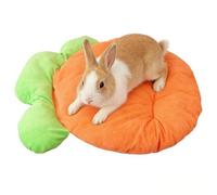 Générique Carrot Shaped Cat Mat - Adorable Pet Sleeping Pad | Soft Cartoon Design for Cats Small Dogs | Plush Bed, Non-Slip Washable